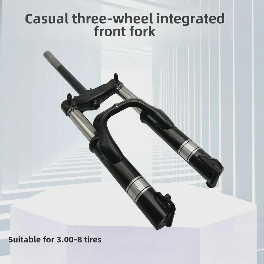 Tříkolka pro volný čas s úpravou hydraulického tlumiče přední vidlice