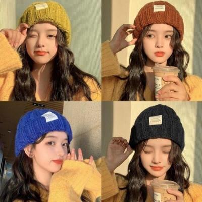10 Colors of Winter Beanie Hat with Knitted Crochet