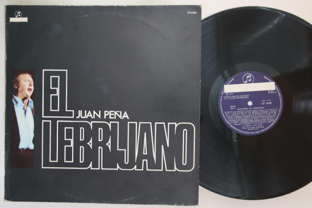 LP Record EL LEBRIJANO - Juan Pena El Lebrijano CP9499 COLUMBIA 1976 Spain Latin Used