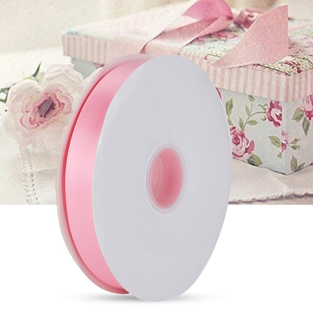 Satinband Rosa DIY Kleiderdekoration Kuchenschachtel Blumengeschenkverpackung 100 Yards Breite 3cm