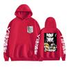 Attack On Titan Anime Hoodie Loose Fit Teens Adults Long Sleeve