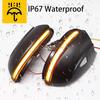 LED Side Wing Rearview Mirror Dynamic Turn Signal Light For Volkswagen Jetta GLI Highline Vento MK6 Pyeonghwa Zunma 2010-2018
