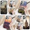 Turkey Istanbul Scenery Phone Case For iPhone 17 Air 16 15 14 11 12 13 Pro MAX Plus Coque Cover Shell