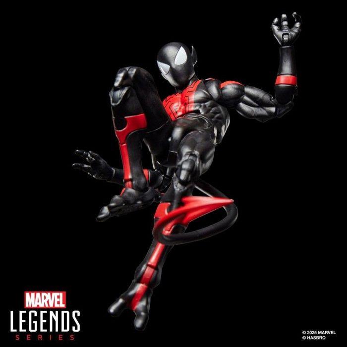 Hasbro - Spider-Man Marvel Legends Retro - Figurine Uncanny Spider-Man (Nightcrawler) 15 cm