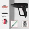 Temperature Control Heat Gun for Car Film & Plastic Welding