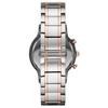 Emporio Armani Men's Chronograph Multicolor Tone Stainless Steel Watch AR80025