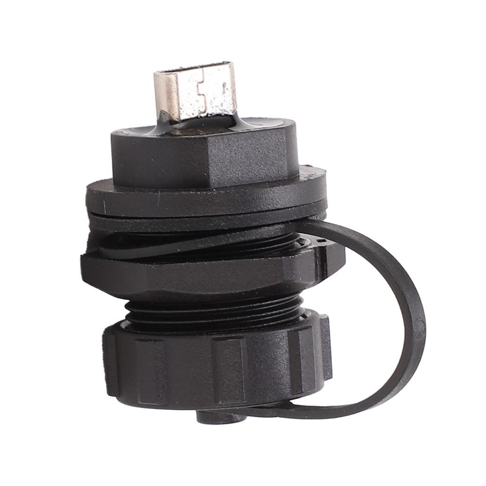 5/8in-27UNS Threaded Waterproof USB Connector IP67 Motherboard Rear Socket  Mechanical Equipment