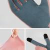 Golf Gloves for Women's Deerskin Palms Anti Slip Friction Resistant Spring and Summer Light and Breathable Sun Protection Gloves for One Pair