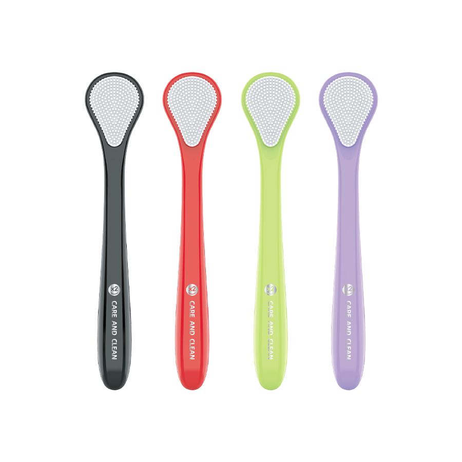 1/2/4Pcs Tongue Scraper Double Sided Tongue Cleaner Brush for Fresh Breath Oral Hygiene
