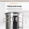 5-Piece Portable Stainless Steel Camping Cookware Set