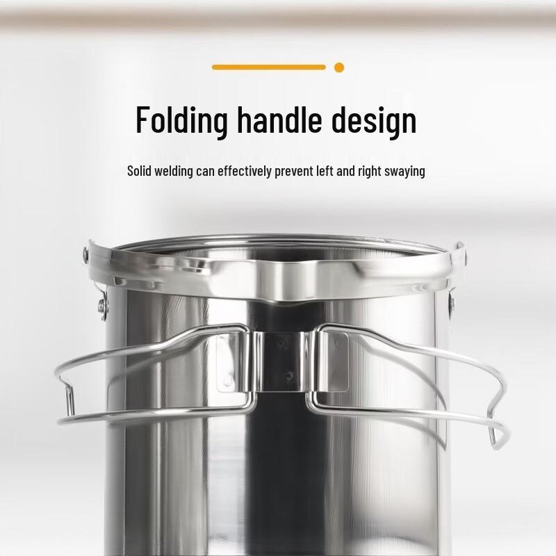 5-Piece Portable Stainless Steel Camping Cookware Set