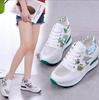 Fashion 2024 Summer New Breathable Mesh Sports Sandals Women Internal Increasee Sneakers Women Outdoor Lace Up Platform Tennis Shoes