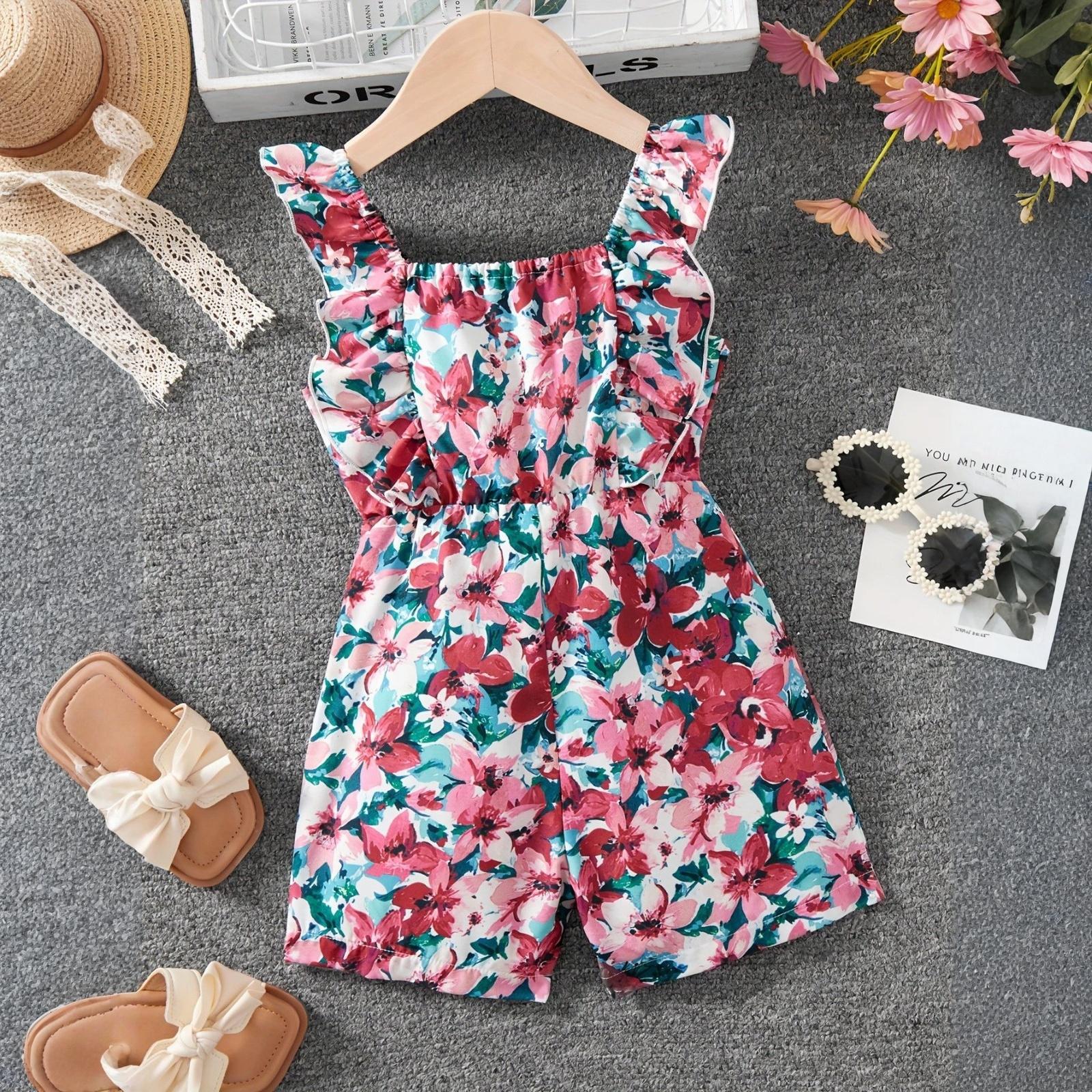 

Детский повседневный западный модный комбинезон 6