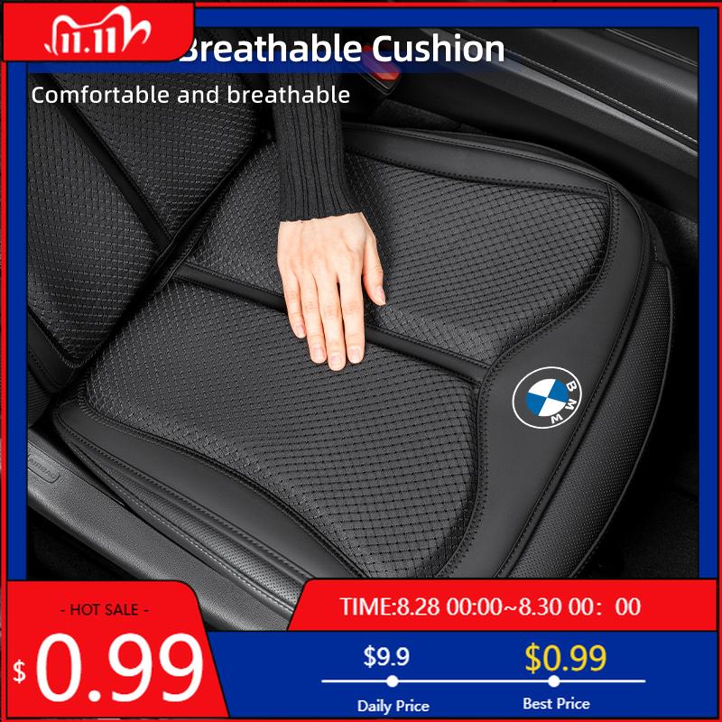 BAAL1 For BMW Leather Car Seat Cover Breathable and Non-slip Cars Seat Cushion Pad Car Accessories For BMW Performance F30 F20 F10 F4