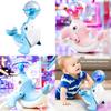 Light Up Dolphin Toy With Sound And Light For Kids Play And Development