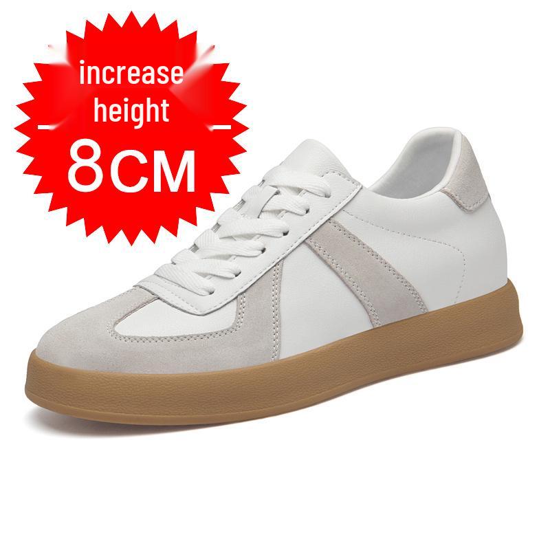 

Autumn Men s Retro Invisible Height Boost 8cm Sneakers - Fashionable German Trainer Casual Skate Shoes Size 42