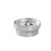 Car aluminum 5 & 6 Hole Steering Wheel Polished Short Hub Adapter Kit Interior Fits Steering Wheel Connector for Chevy GM