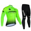 Premium Anti-uv Manica Lunga Downhill Cycling Suit Autunno Quick-Dry Pro Racing Unifor Autumn Long Sleeved Breathable Cycling Suit Set