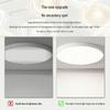 Nordic LED Ceiling Light, Super Bright & Eye-Protecting for Bedroom, Study, or Balcony