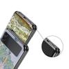 For Samsung Galaxy Z Flip 3 4 5 Hard Black Folding PC Phone Case Claude Monet Impressionism Painter For Samsung Z Flip3 Cover