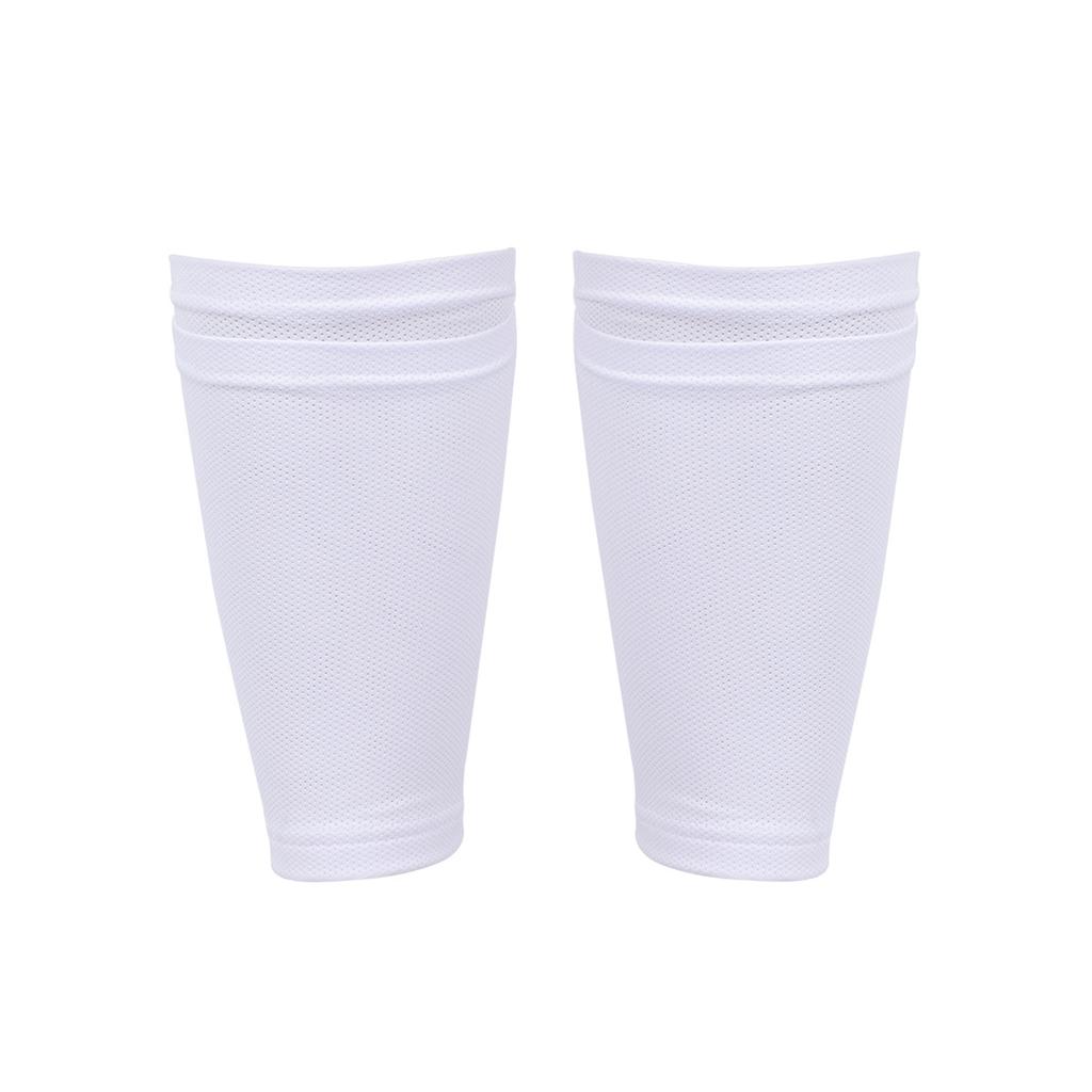 Football Leg Sleeves Double Layer Compression Cycling Shin Guards Socks Breathable Soft Anti Slip Running Soccer Leg Braces