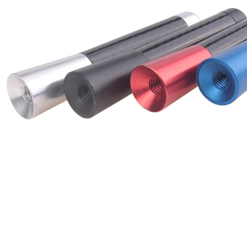 Car Roof Antenna Carbon Fiber 8cm Short Stubby Mast Antenna For VW Polo Passat B5 B6 B7 B8 CC GOLF Vento Arteon