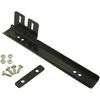 JDMSPEED Black Front Bumper License Plate Mount Bracket Relocator Holder Bar