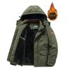 Casaco Grosso Quente Jaquetas Masculinas Corta-vento Roupas Masculinas Fleece Homens Casacos Longos Masculinos Casual Outerwear Clássico Jaqueta Longa Primavera Outono Inverno