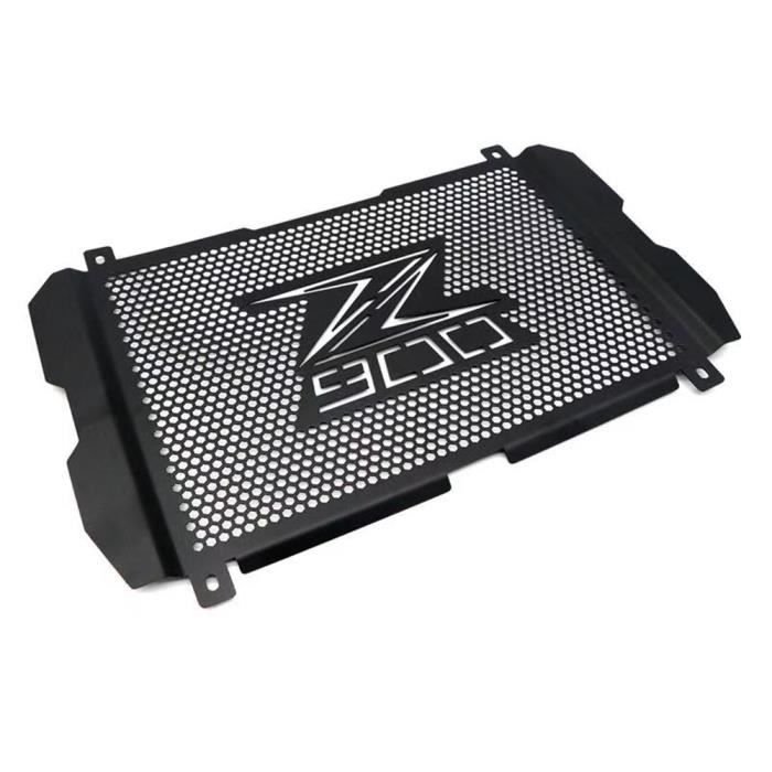 Accessoires de moto Protection de grille de radiateur Garde de protection en acier inoxydable pour Kawasaki Z900 2017 2018 2019 Noir