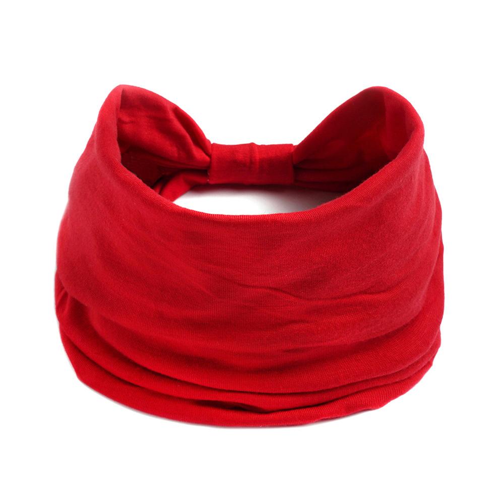 Cotton Elastic Knot Headbands for Women Girl Twist Cross Hairband Makeup Head Band  Women Fashion Hair Ties Hair Accessories