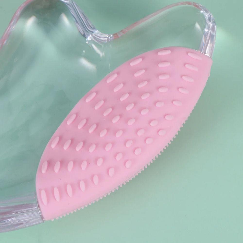 Wrinkle Removal Facial Massage Scraper Transparent Resin Facial Guasha Massager  Skin Care