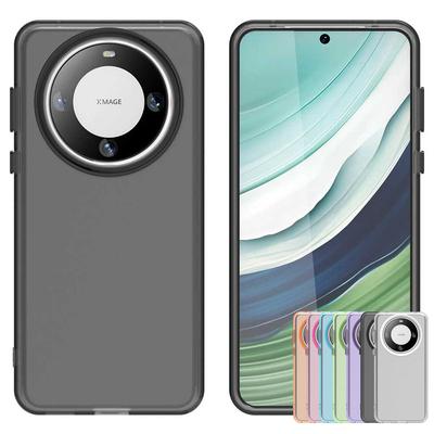 Para Capa Huawei Mate 60 Pro Capa Huawei Mate 60 Pro Capa Traseira de Telefone Transparente Fosca Mate Clara Fundas Huawei Mate 60 Pro