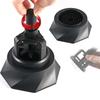 Coffee Tamper Cleaner Tool with Nylon Bristles and Anti Skid Plastic Base Suitable for Coffee Equipment Maintenance