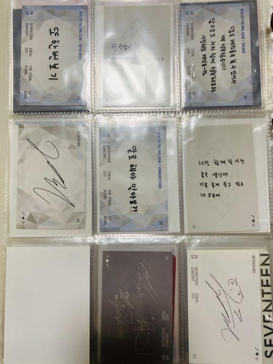 [USED] SEVENTEEN Jeonghan Trading Card IDEAL CUT Seoul Con