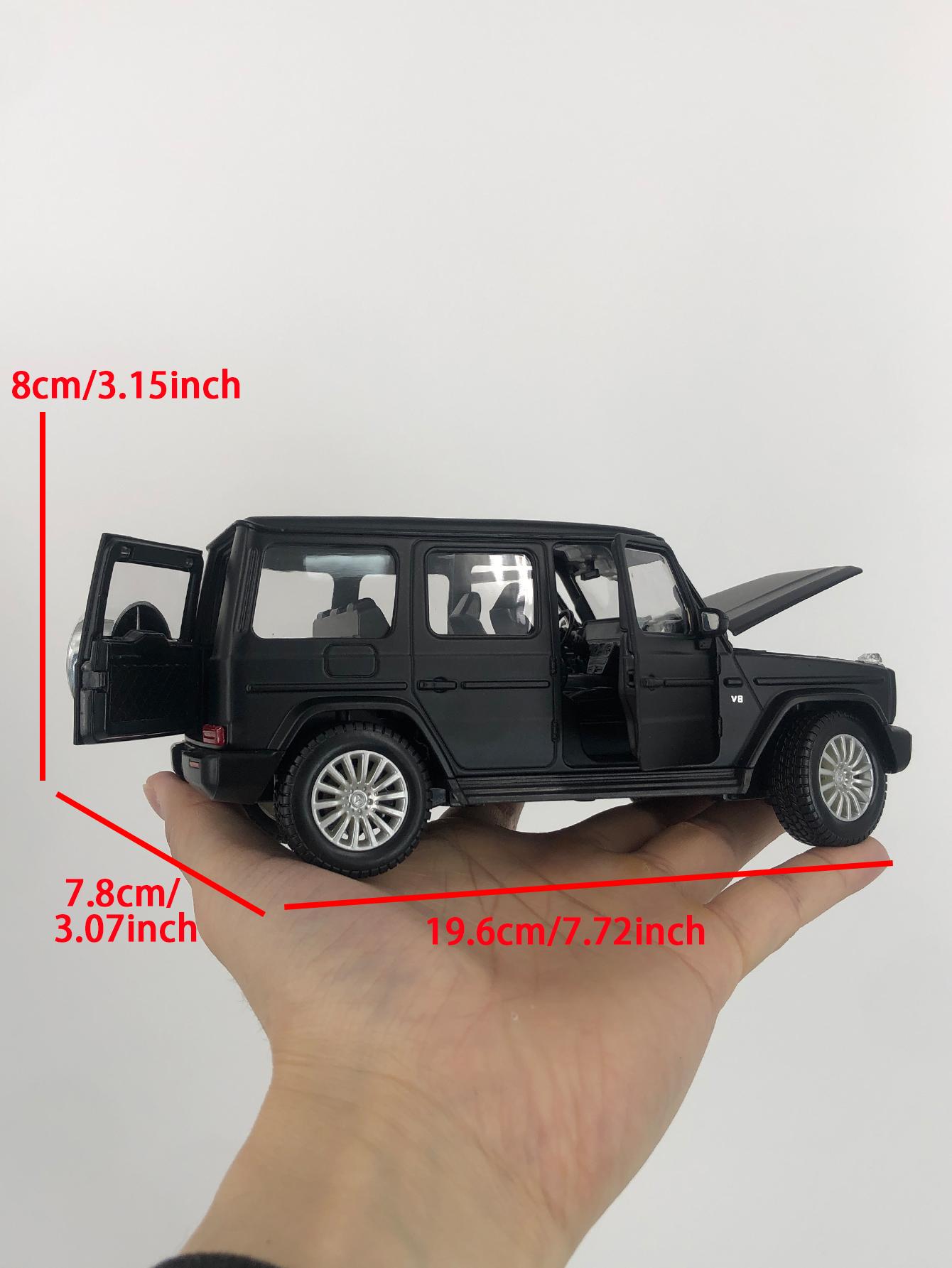 Maisto 1:25 2019 Mercedes Benz G-Class car model, zinc alloy metal decoration, collectible gift car чёрный