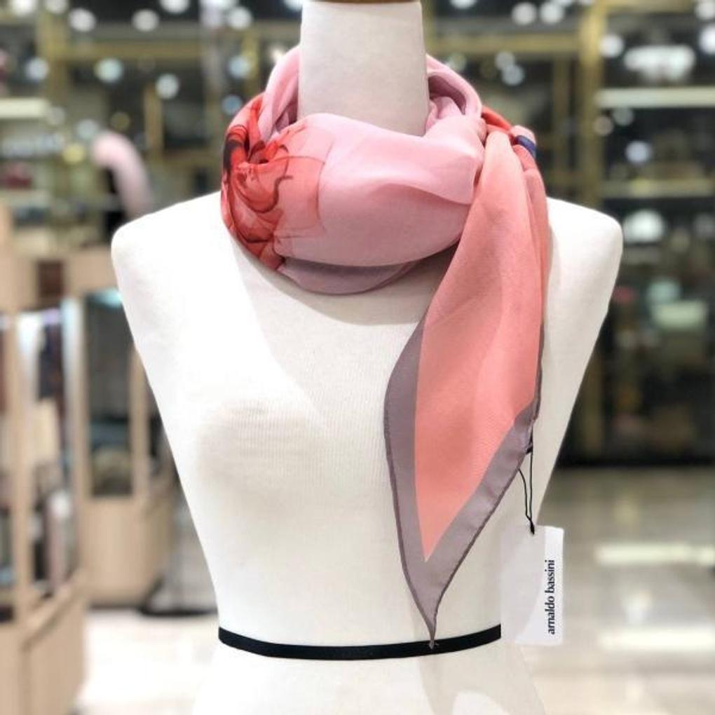 MJ Arnaldobasini Ayla Women's Flower Scarf ABSSW-21601