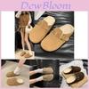 Cozy Thick Sole Round Toe Slip-on Slippers For Women In Stylish Colors For Autumn