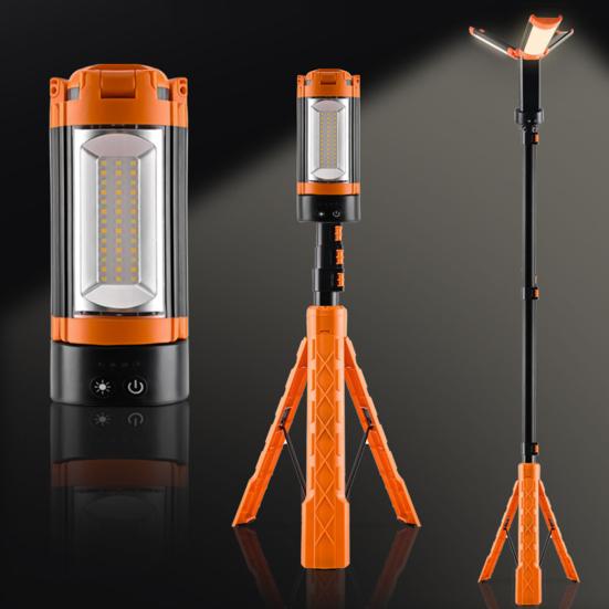 Camping Light with Bracket Rechargeable 90000mAh Camping Lantern Telescoping Waterproof Tent Light