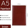 Premium Business Leather Notebook Gift Set with Custom Logo, A5/B5 Sizes, Thick Conference Notepad