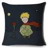 Little Prince Pillow Case Decor Cartoon France Anime Print Cushion Cover for Sofa Home Children Room Linen Throw Pillowcase