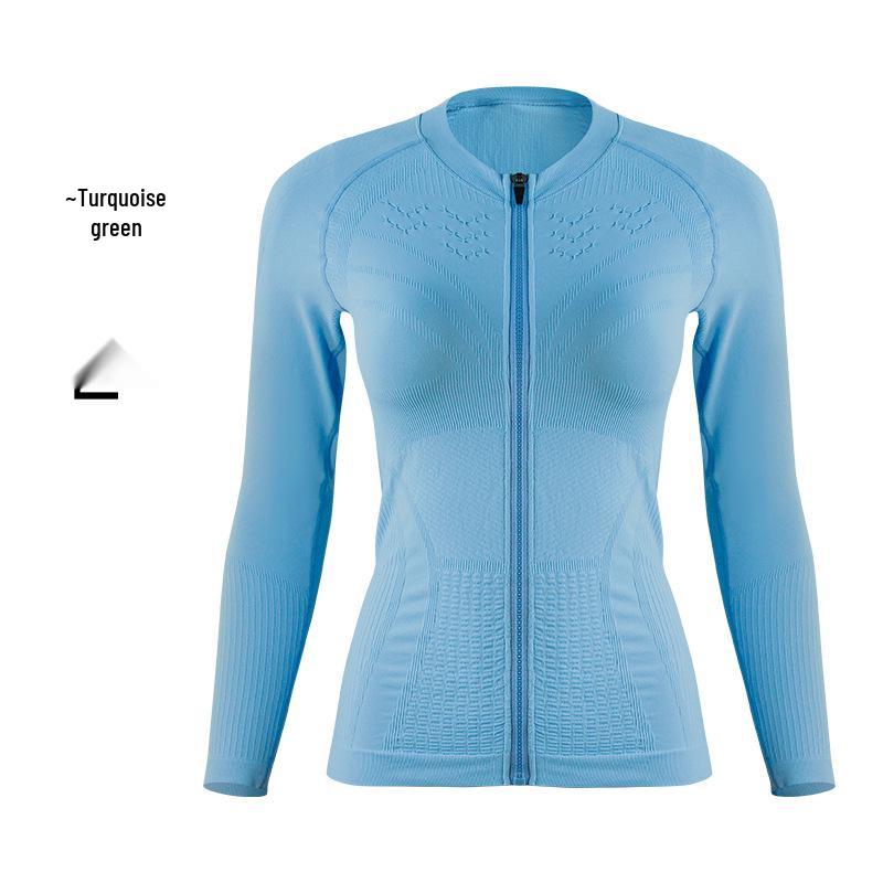 

Women s Long Sleeve Cycling Jersey - Breathable, Sweat-Wicking, Zippered Sports Top for Outdoor Road and Mountain Biking Medium