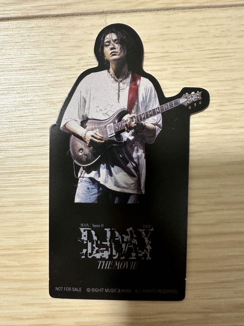 

[USED] SUGA agust d D-DAY admission bonus 5th edition cutting card