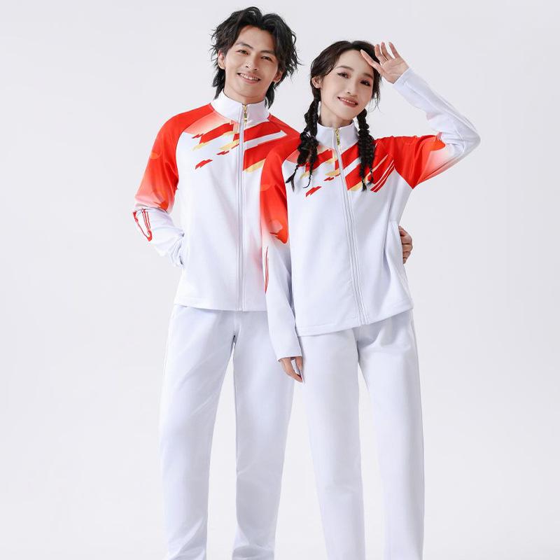 Adult & Child Sports Suit: Training Jacket, Coach Uniform, School Sports Meet Attire, Running Group Ceremony Outfit