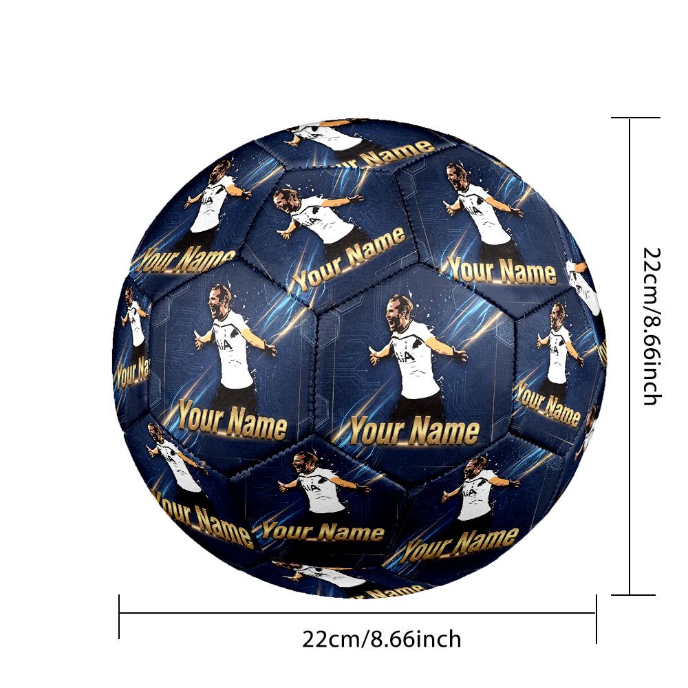 Personalized Size 5 Football Harry Kane Pattern Outdoor Game Sports Ball Gift