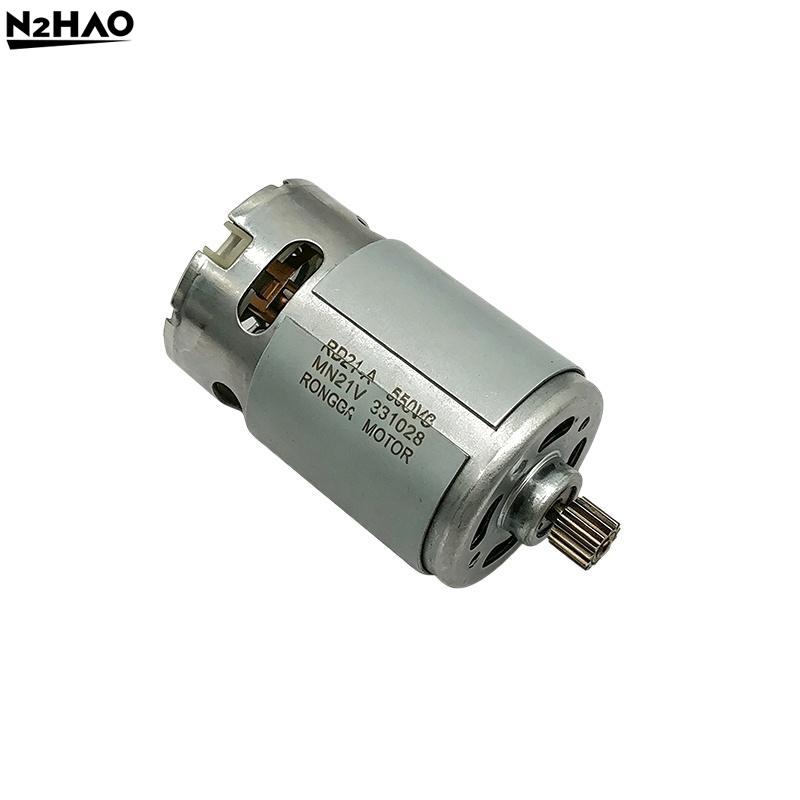 1Pcs 8mm 14/12 Teeth Gear Micro Motor RS550 21V 28000RPM Electric Saw Motor For Mini Rechargeable Hand Saw