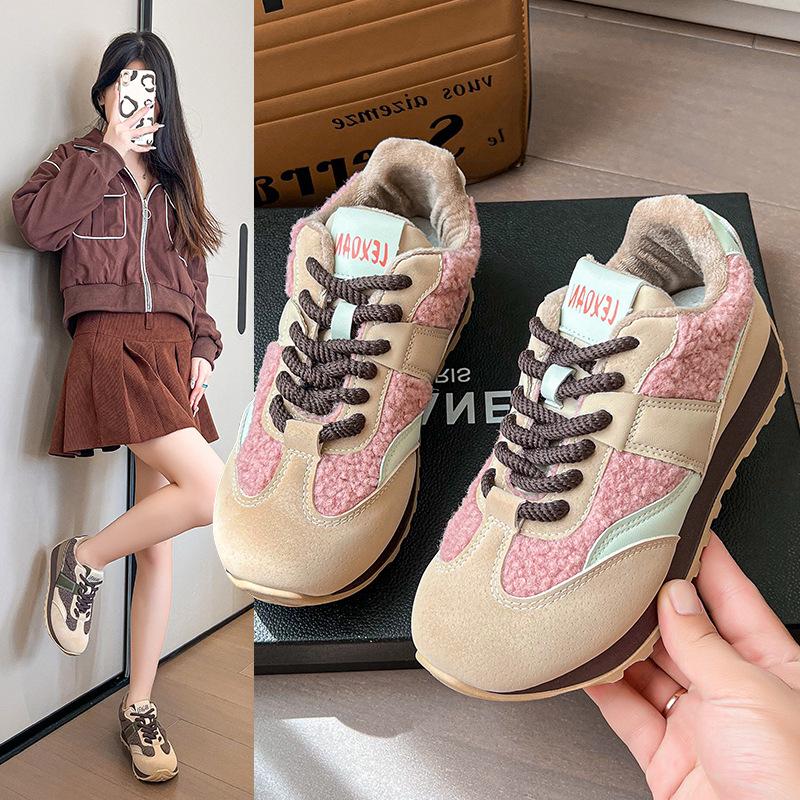 

Женская осенне-зимняя новая женская обувь повседневная спортивная обувь женская легкая роскошь 39