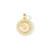 2 Pcs Cubic Zirconia Ocean Charms Turtle Lobster Crab Sun Gold Plated Enamel Micro Pave Brass Pendants For DIY Necklace Making