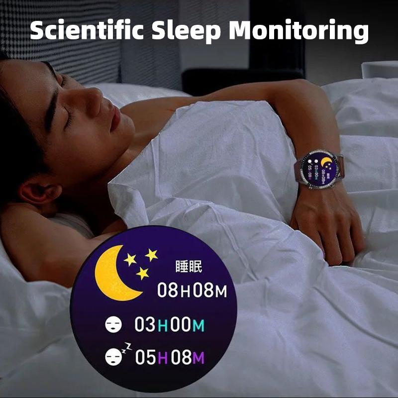 New High-end Smart Watch Can Answer the Phone Exercise Heart Rate and Blood Pressure Monitoring Bracelet Multifunctional Bluetooth Men's Watch