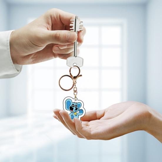 Брелок с изображением улыбающегося животного — фото 9