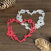 Flower Frame Cutting Dies Heart Shape Metal Die Cuts Embossing Templates Molds Cuts Stencils for Card Photo Decoration